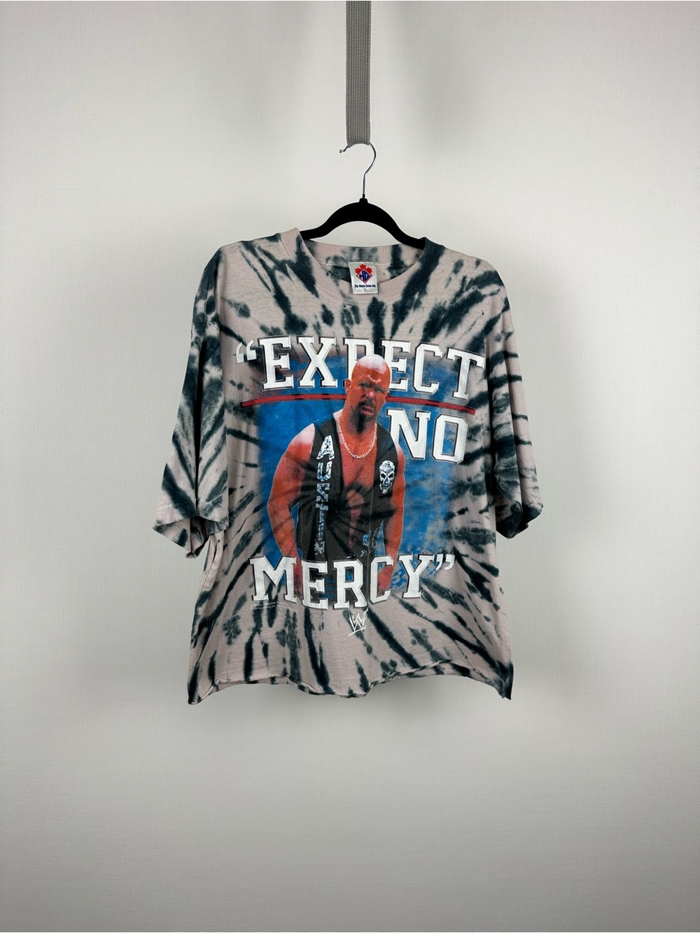 WWE Stone Cold Steve Austin Expect No Mercy Tie Dye T-Shirt Men’s L Wrestling